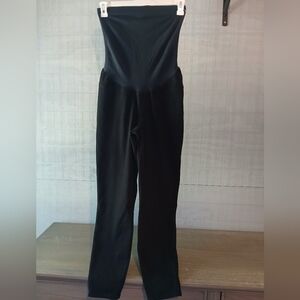SPANX Maternity NWT Mama Jeanish Ankle Black Leggings XL. FF#350